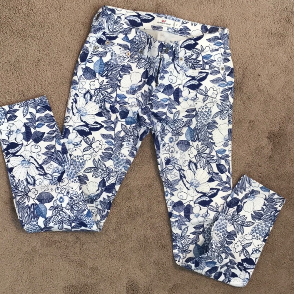 Vineyard Vines Skinny Denim Jeans, Sz 2, New